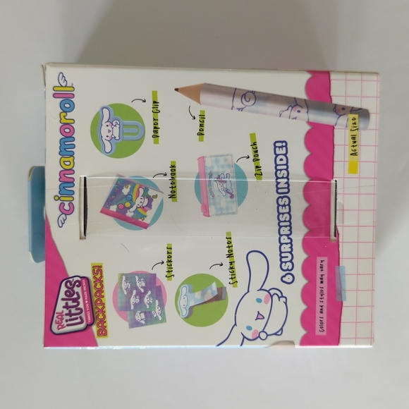 Hello Kitty Toys Nwt Real Littles Cinnamoroll Mini Backpack Poshmark